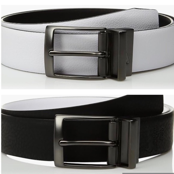Nike Accessories Nike Mens Pebble Leather Feather Edge Reversible